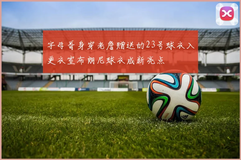 字母哥身穿老詹赠送的23号球衣入更衣室布朗尼球衣成新亮点